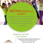 Sensational Kids- Virtual Workshop